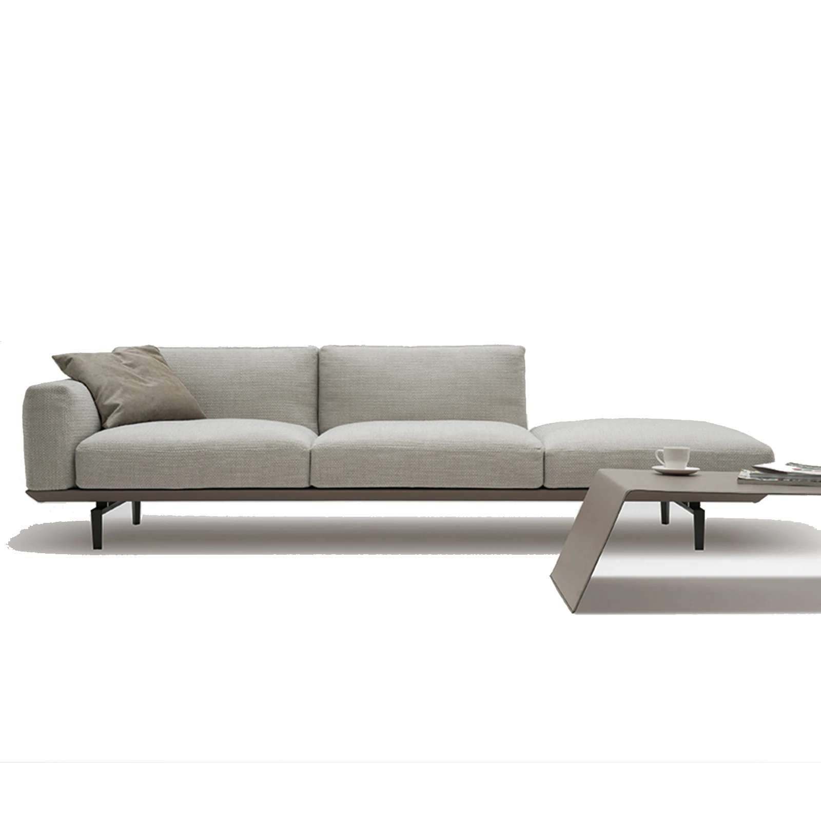 Wholesale Italian Linen Modular Sofa Cum Bed Folding Living Room Furniture