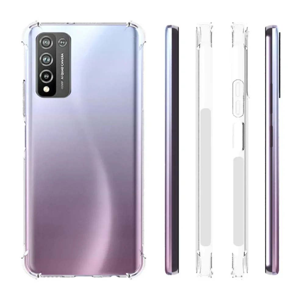 Quakeproof Case for Honor 10 10i 10X Lite Y7P P30 P40 Lite E Pro Phone Case Soft TPU Clear Cover V40 9C clear case