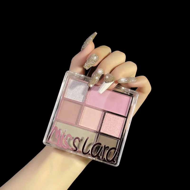 Top Selling Eye Makeup Natural Shimmer High Pigment Makeup Glitter Eyeshadow Palette Private Label Eye Shadow