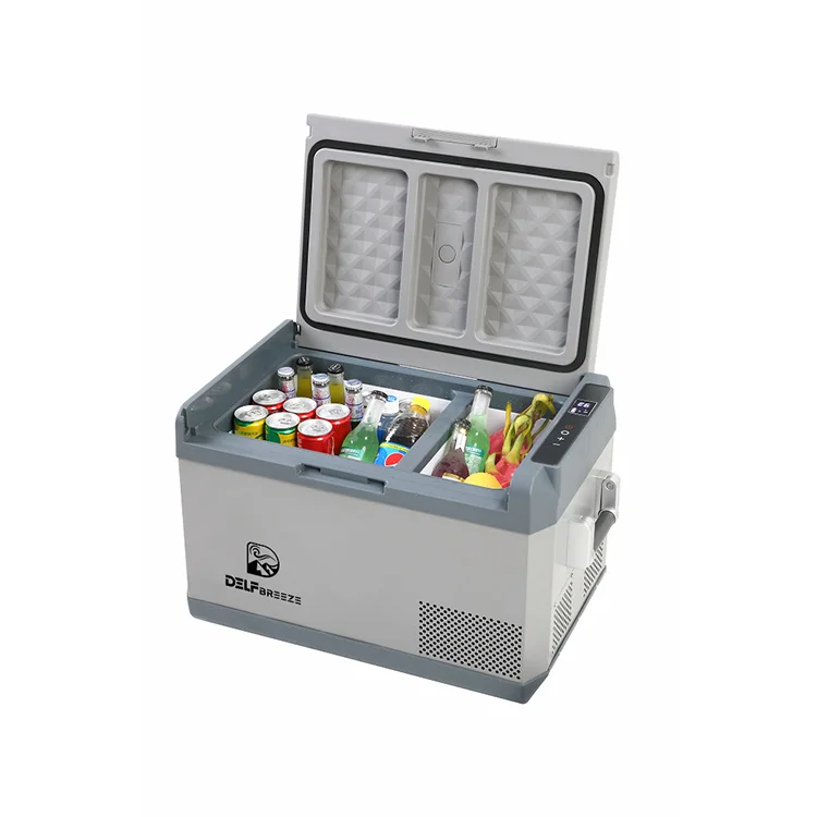 36L China manufacturer supply 24v truck refrigerator mini 12v portable car freezer fridge with long life