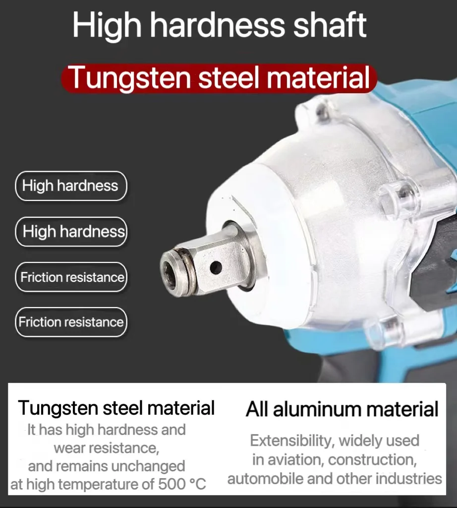 Customized 21V Cordless Impact Wrench High Torque Impact Power Wrench