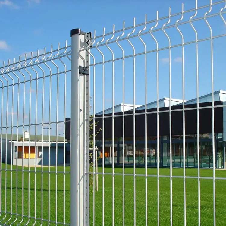 Decorative Galvanized Pvc Coated 3d Curved Wire Mesh Fence Panels Garden Fence Aluminum 3d Mesh