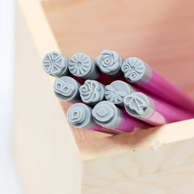 Vinimay Brand 10 pcs in 1 Set Nail Art Stamp Pen Set Wholesale Factory Price Nail Graffiti Dotting Tools for DIY Nail Art