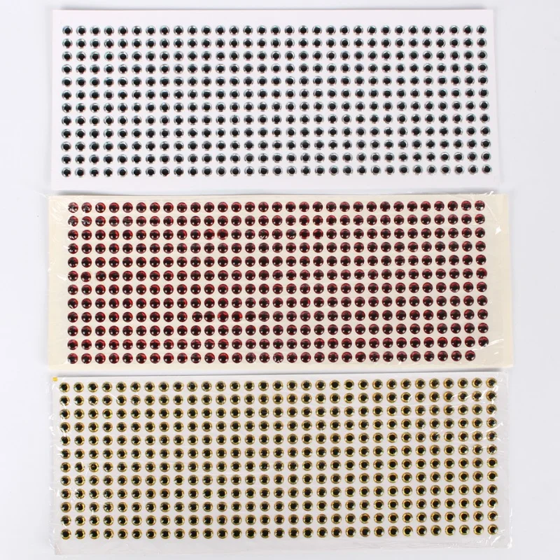 Complete color and size fishing 3d lure eyes Metal Jigging Lead fishing Lures