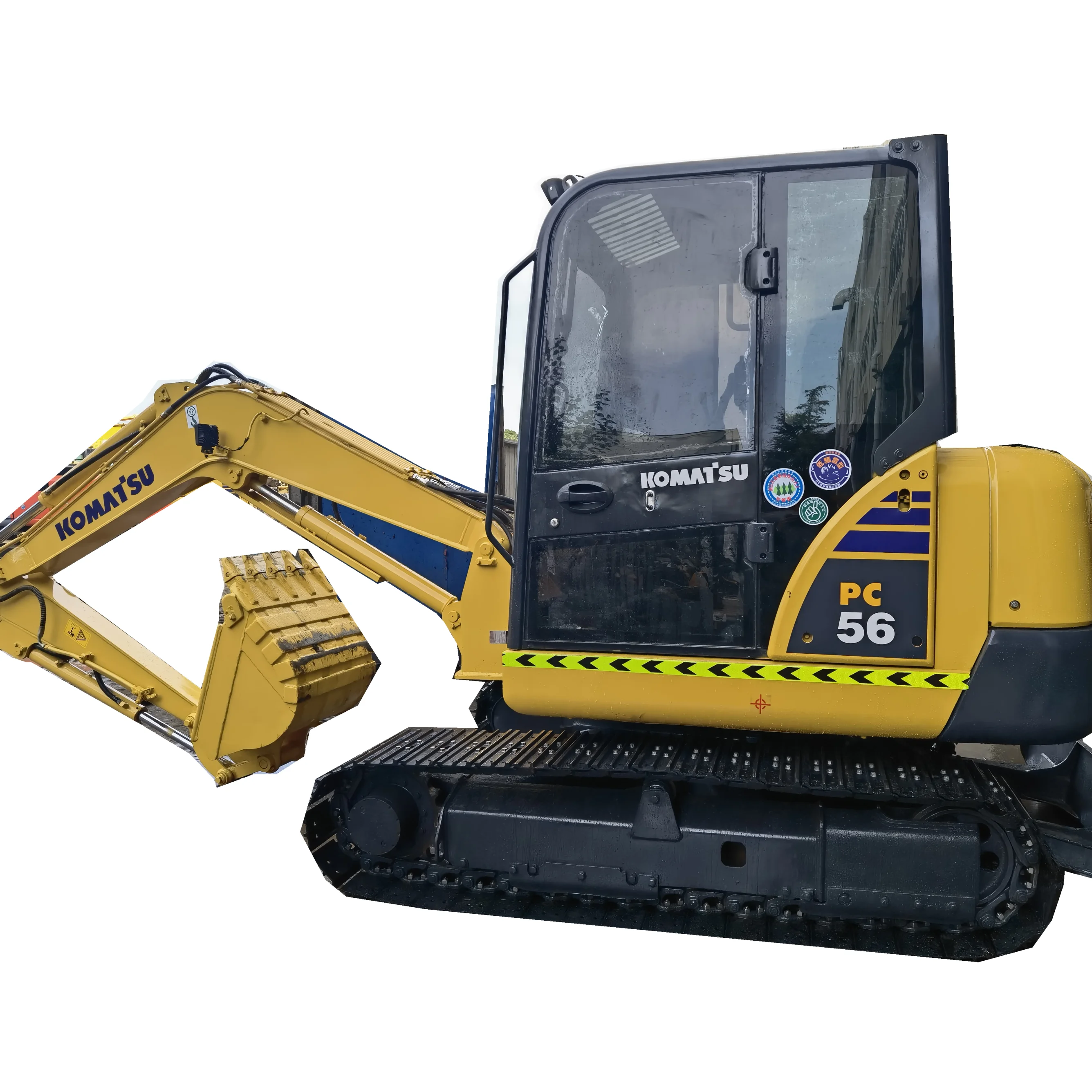 Good Condition Used Komatsu PC56-7 PC55 PC70 Mini Excavator Second Hand Digger Komatsu PC56-7 for Sale