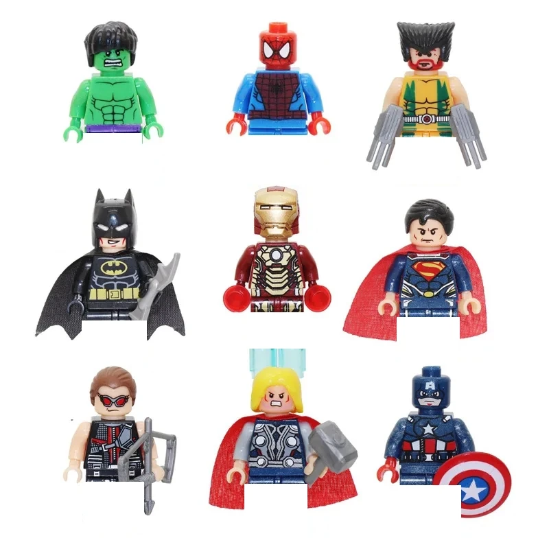 Super Heroes Loki Flash Building Blocks Toys Gift mini action Figures block toys