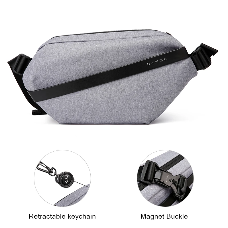 
Factory New Arrival Hot Sell Wholesale Sling Bag Shoulder Messenger Custom Korean Crossbody Men Sling Bag 