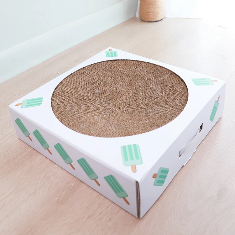 
2020 new design Factory directly corrugated paper Cat kitten puppy dog Scratching Post inoxious 