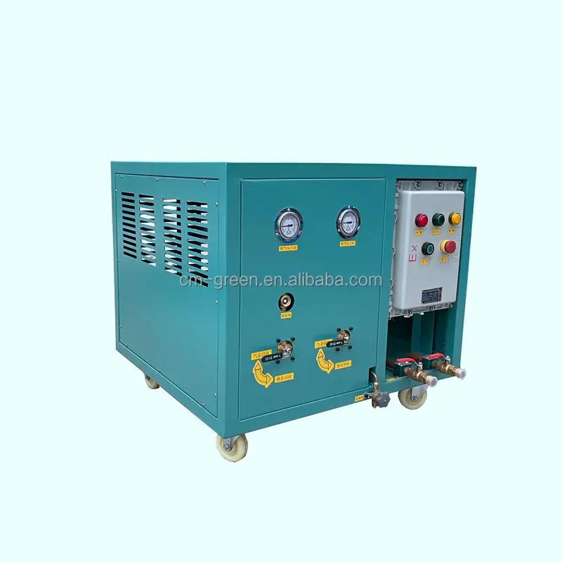 R123 Low Pressure Recovery Unit Explosion Proof Refrigerant Recovery Machine