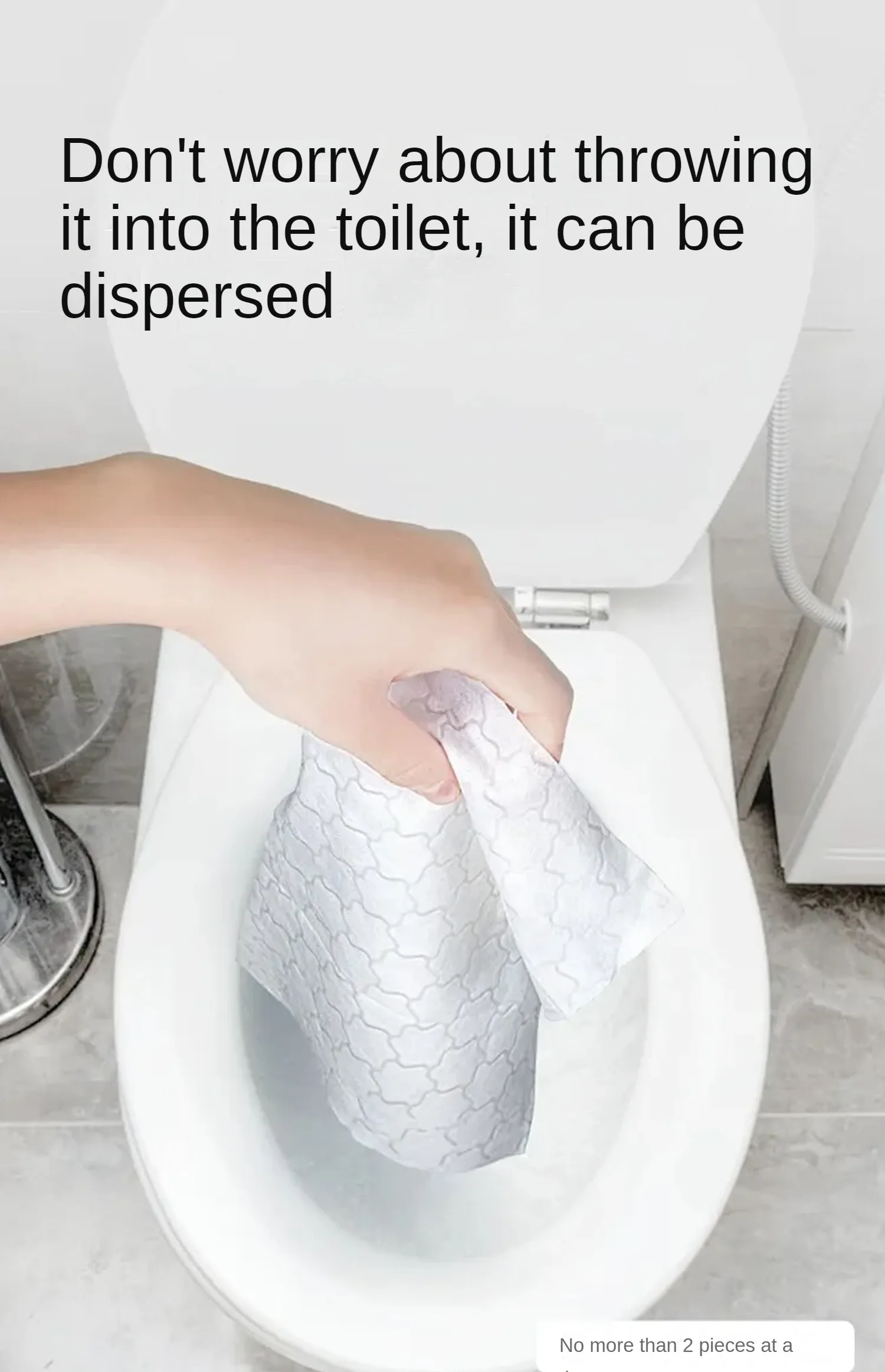 Water-Soluble and Degradable Wet Baby Toilet Paper Flushable Wet Wipes for Cleaning Use