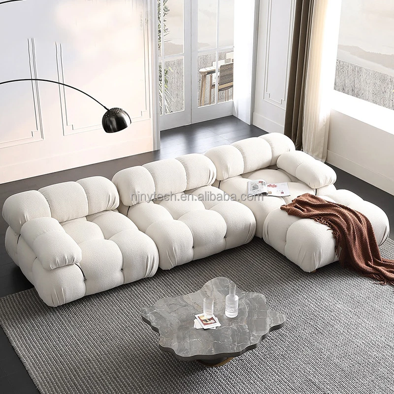 Compressible packaging module combination fabric apartment hotel small sofa high-end practical compression sofa furniture