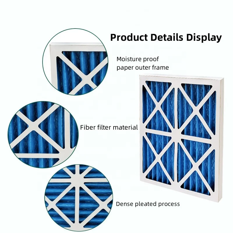 Factory Wholesale Price Air Conditioning Filter Plate Filters Air Purifier Primary Air Filter Raw Material