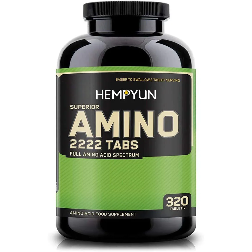 Оптимальное питание, превосходные аминокислоты 2222 в таблетках, полные незаменимые аминокислоты, EAAs, 320 шт.