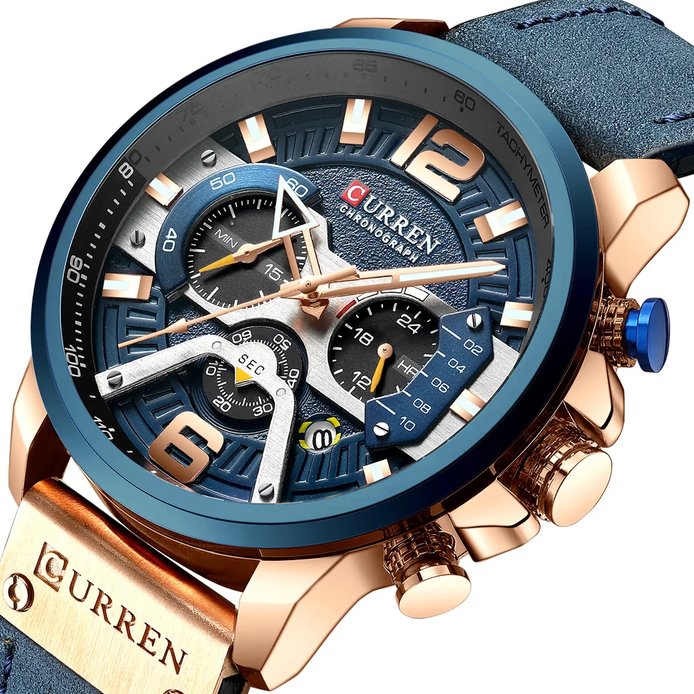 Часы CURREN 8329, лидер продаж AliExpress, мужские наручные часы, повседневные деловые кварцевые Заводские наручные часы, прямые продажи, мужские часы