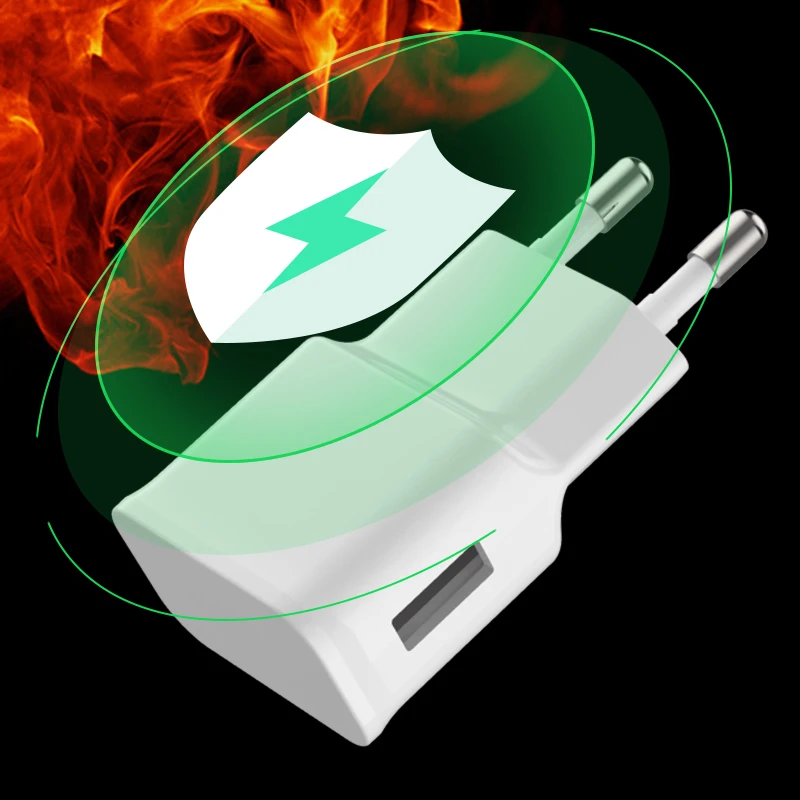 High quality quick 5V/2A 5 volt 2 amp Travel universal USB Charger Adapter with KR plug& KC for Android cellphone power bank