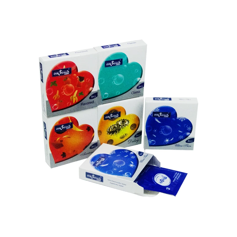 Custom Made Delay Ejaculation Safer Contraception Penis Sleeve Ultra Thin Condoms Sex Latex Natural Rubber Condoms