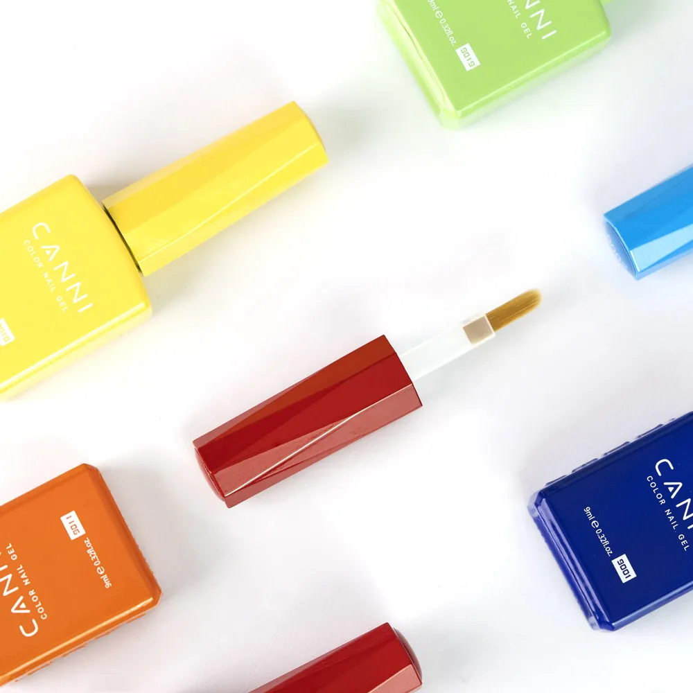 144 colors CANNI 2024 New Series 9ml Hema Free Esmaltes Soak Off UV Gel Polish High Quality Nail Art UV Nail Polish gel varnish