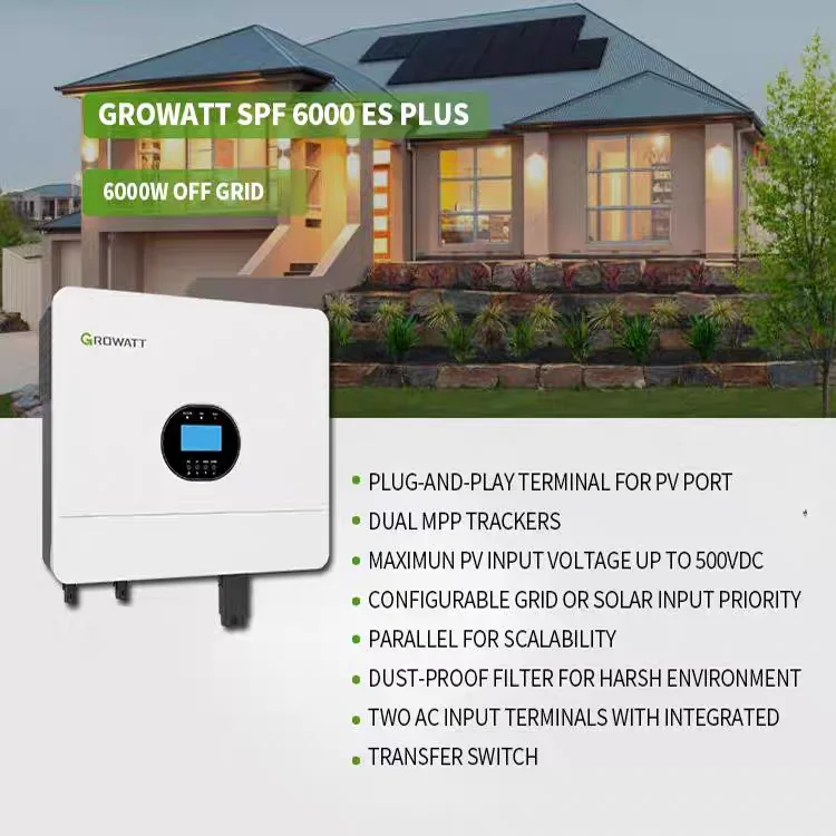 On Sale Growatt 6kw SPF6000ES SPF 6000 ES PLUS Single Phase off grid Pure sine wave mppt 6KVA 6000w solar inverter