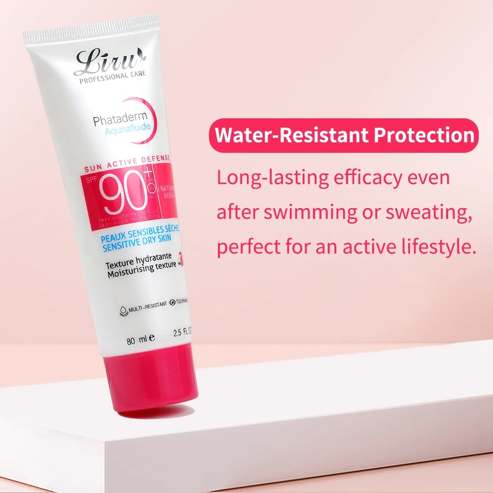 Liru Ultimate SPF 90 солнцезащитный крем для превосходной защиты от УФ-излучения и глубокого увлажнения кожи на весь день