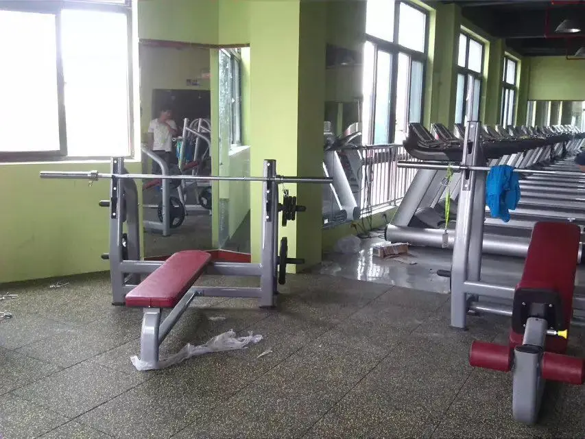 commercial hammer strength gym equipment profesional flat bench RUIBU-9004