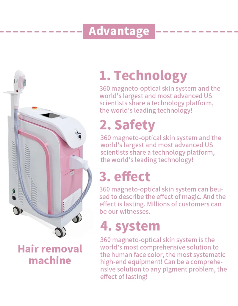 2024 High quality new design opt ipl dpl e-light facial acne treatment machines professional beauty acne treatment