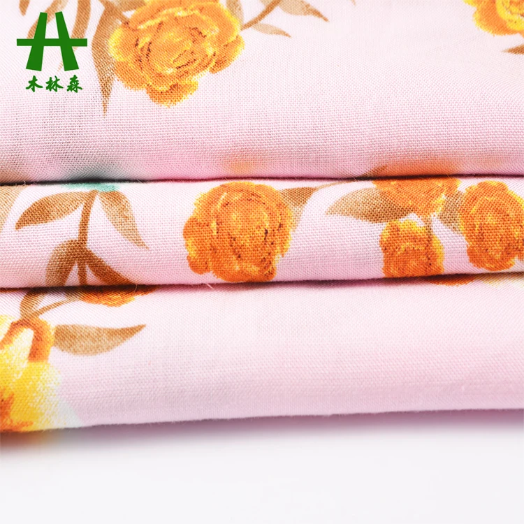 Mulinsen Textile High Quality 100% Rayon Challis Printed Woven Fabric Viscose for Clothing