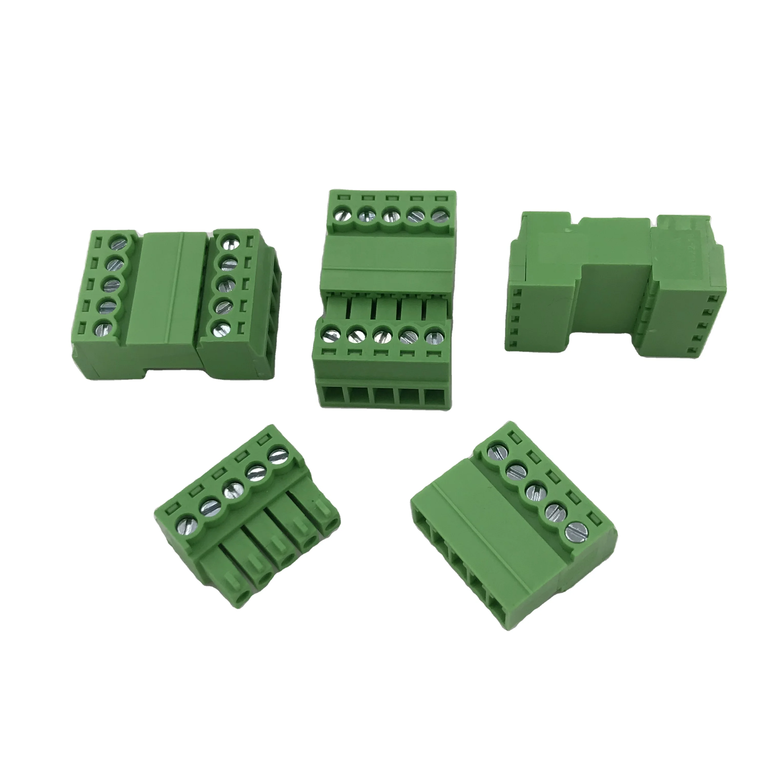 3.5mm Pitch male and female pluggable terminal block connector wire to wire 300V 8A