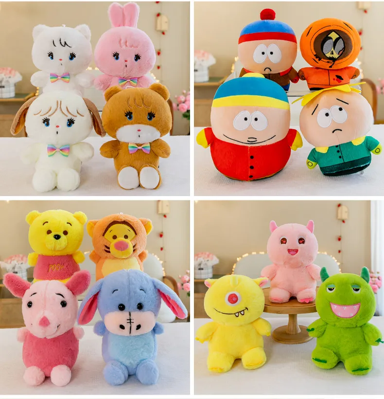 Производитель плюшевых игрушек peluches al por mayor 10 см