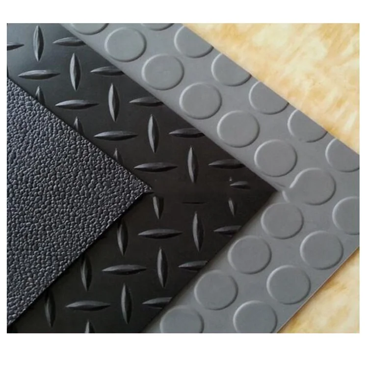 Checker Plate Rubber Flooring | PVC Rubber Flooring