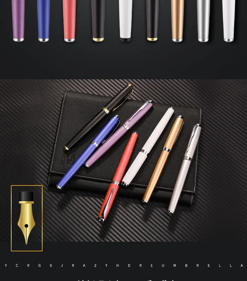 Executive Nice Fountain Pens Business Birthday Gift Luxury Roller Ballpoint Pen Elegant Fancy Pens for Signature