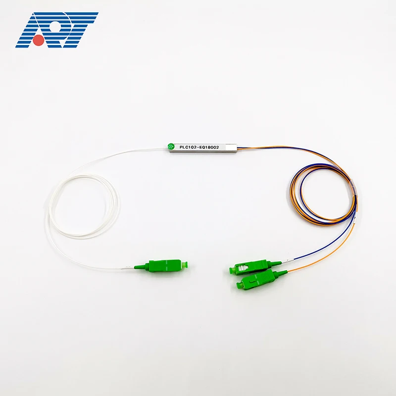 Низкая задняя отражение lc/apc plc splitter 1x2 без разъема