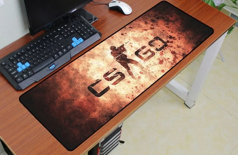 Kelida high quality rubber sheet material mouse pad cs go cartoon rubber gaming mouse pad