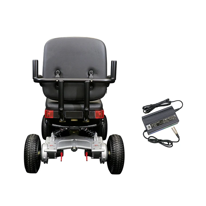 Korea stylishly 4 wheel electric elderly folding mobility scooter