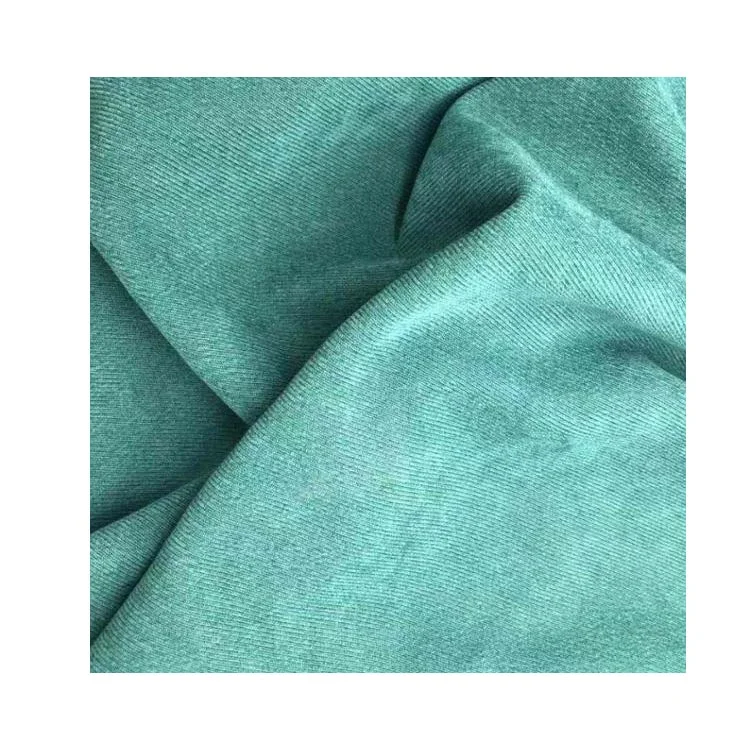 wholesale suede fabric /polyester spandex brushed twill fabrics for clothing