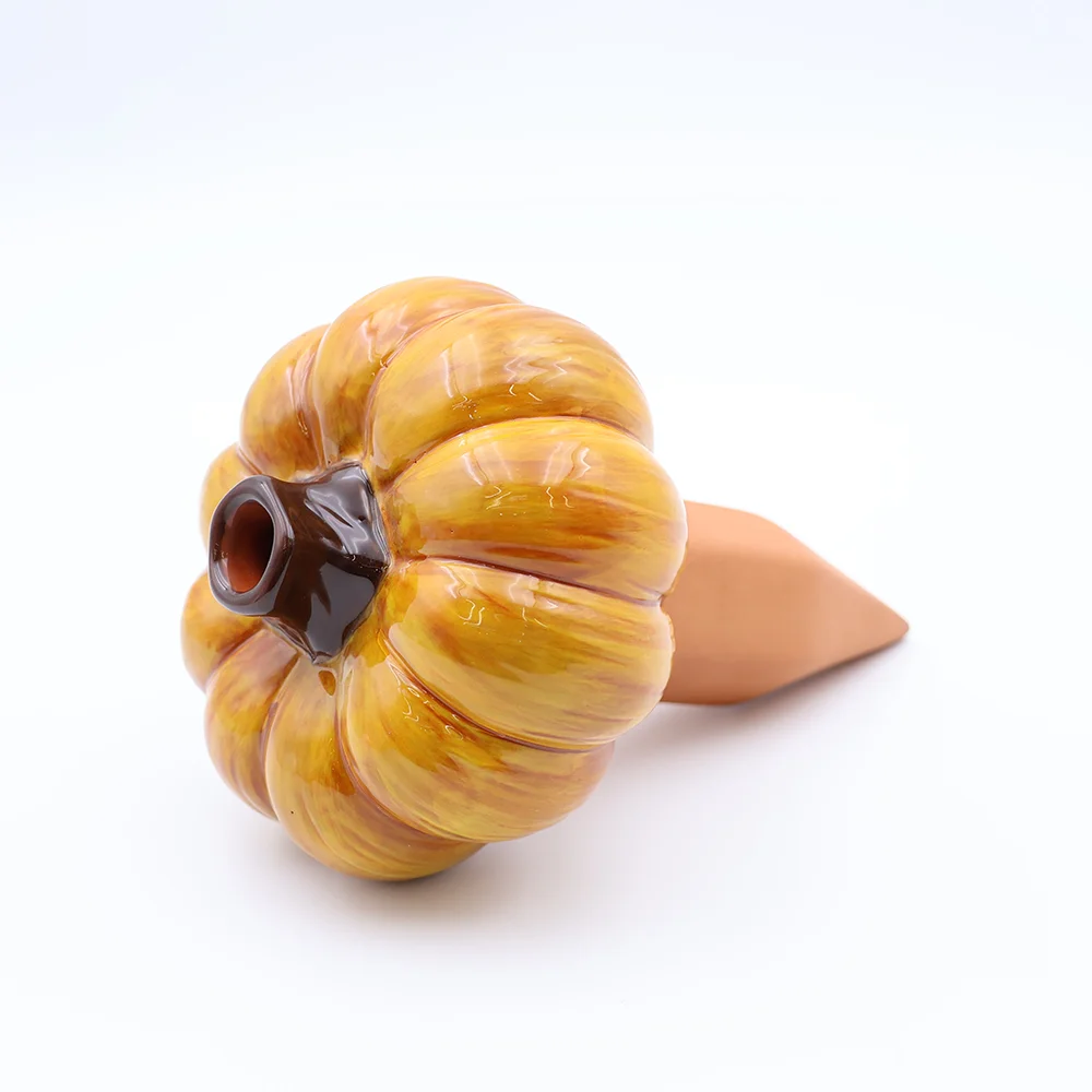 Custom pumpkin watering spike for plant care handmade watering pumpkin ceramic watering spike garden decor water system