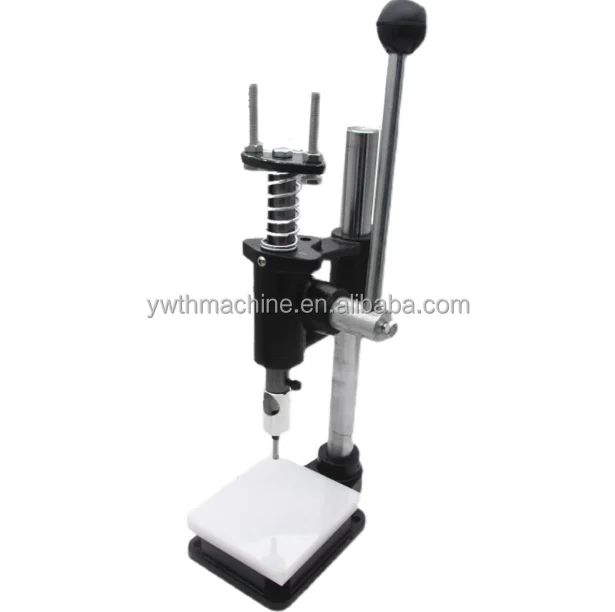 manual plastic bag punching machine paper leather round hole punch