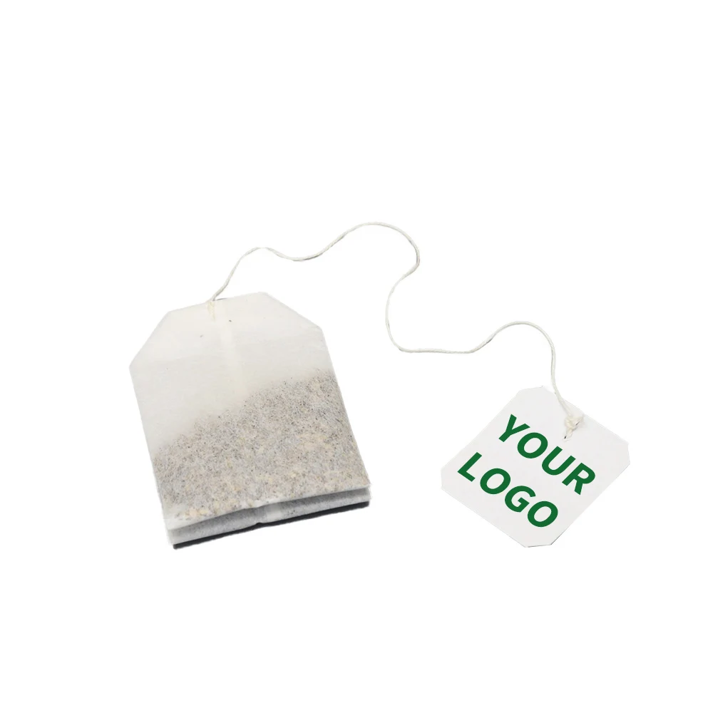 Double bag filter paper eco-friendly material custom label tea sachet packaging