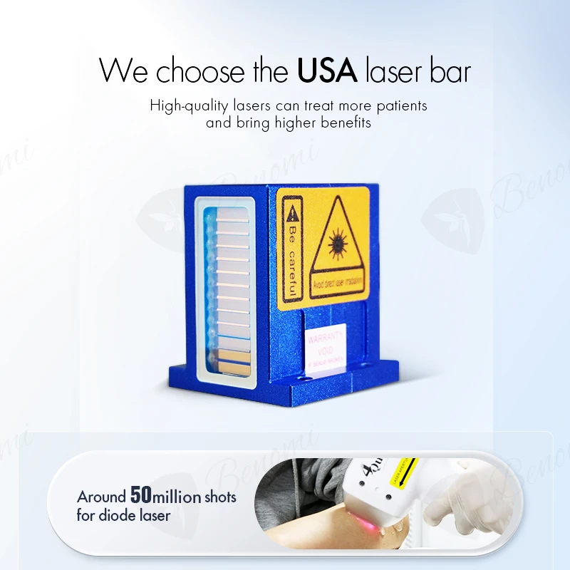 2024 IPL + Diode laser 4 wavelengths titanium  ice hair removal unlimited flashes skin care machine