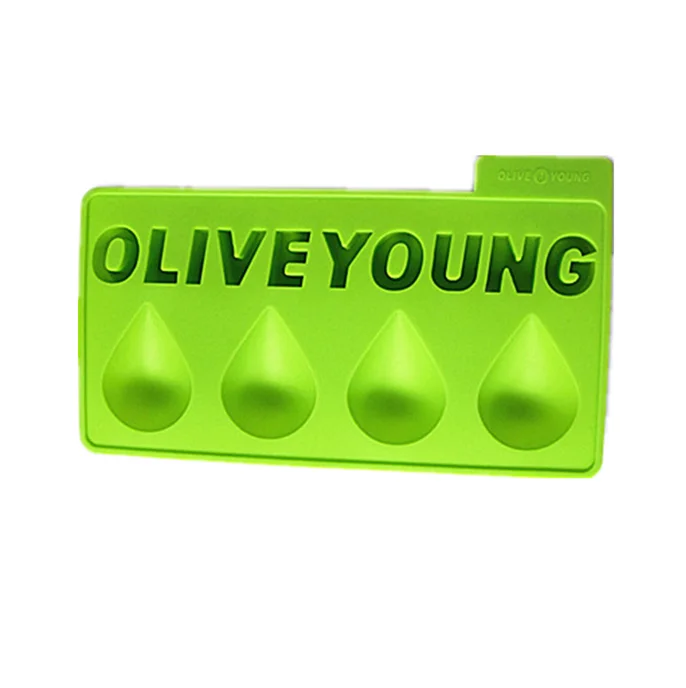 Best-selling  ice cubes tray mold silicone ice cube drips molds with Removable Lid