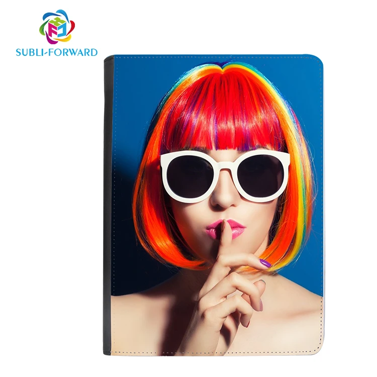 Factory Supply  Wholesale custom PU leather Shockproof  sublimation Tablet case cover  Compatible with ipad