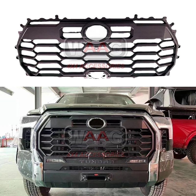 Для 2022 Tundra TRD передняя решетка гриля защитные аксессуары для Tundra Pick Up