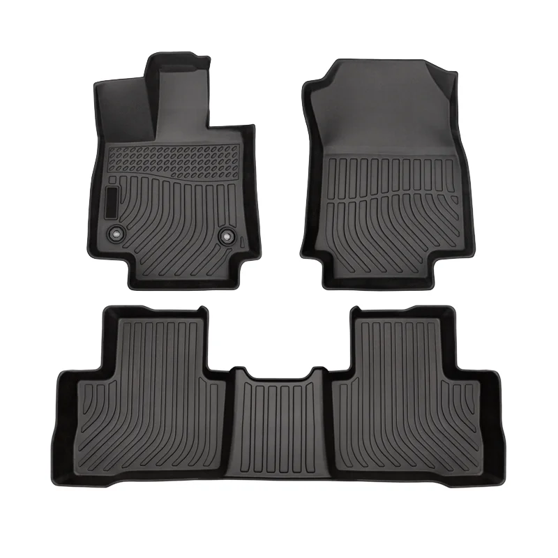 Linyi factory custom 3D TPE Car Floor Mats foot carpets cargo trunk mats For Kia Sorento Sonet Telluride car floor liners