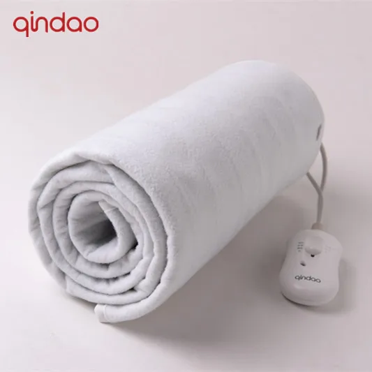 Low Radiation Warmer Heated Electric Under Blanket Bed Warmer Electric Blanket Heater Heating Blanket with 4 Heat Settings