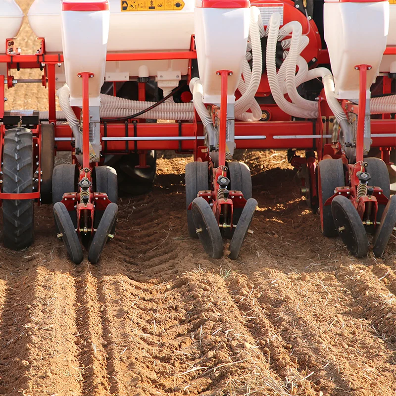 
2020 New Style Tye Grain Drill Seed Sower Machine 6 Row Seeder 140-960 60-180 0-100 40-70 Multifunctional 1-8 