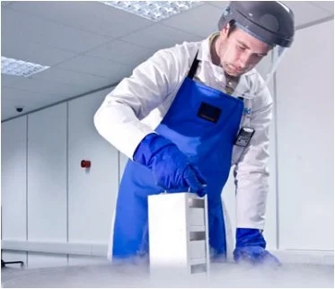 CE EN511 Anti-Freezing Liquid Nitrogen Protect Suit Cryogenic Safety Suit Price