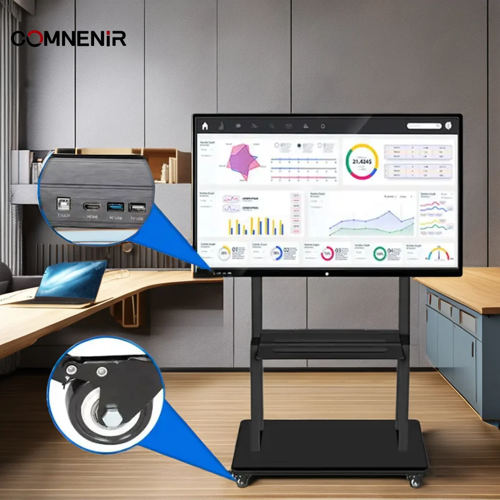 Школьная мебель, новая модная удобная ЖК-Конференц-система, Bluetooth и Wi-Fi, 55-дюймовая Конференц-машина, все в одном