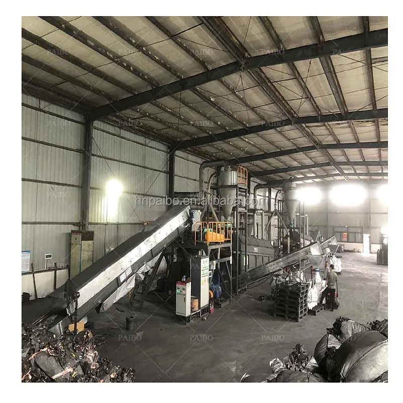Customized Scrap Lithium Iron Battery Recycling Machine High Recovery Rate Battery Recycling Equipment