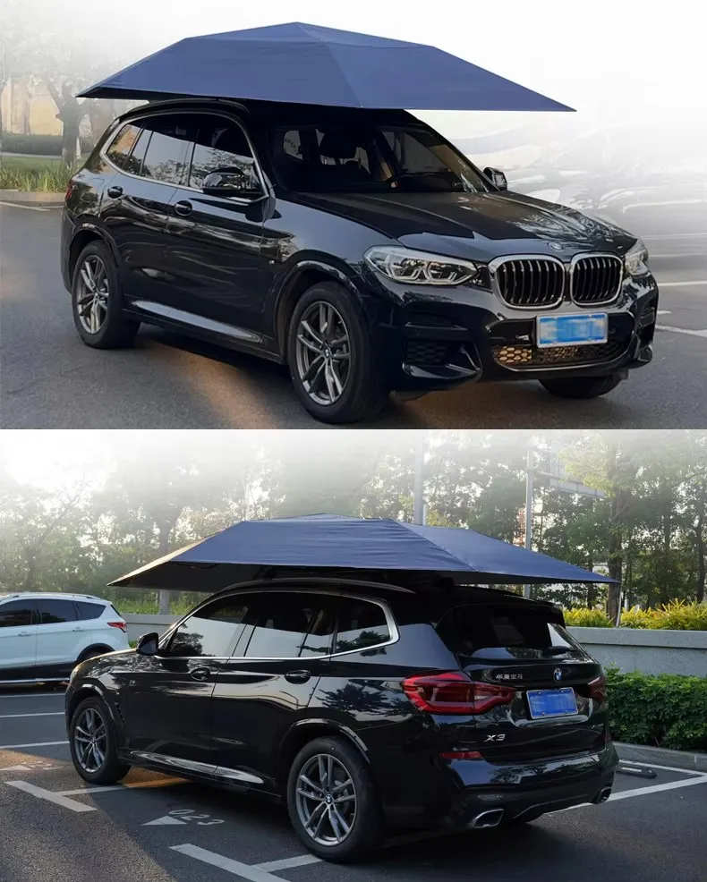 New Car roof shade portable automatic foldable UV proof car umbrella parking car window sun shade