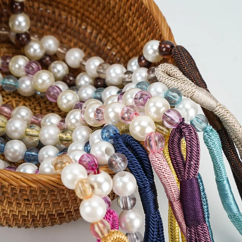 New pearl curtain curtain binding simple creative style binding rope curtain binding room accessories