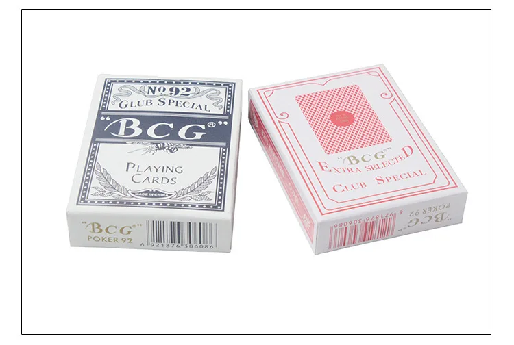 Wide card red back blue back 54 pieces of paper poker customized 54 cards custom playing poker cards